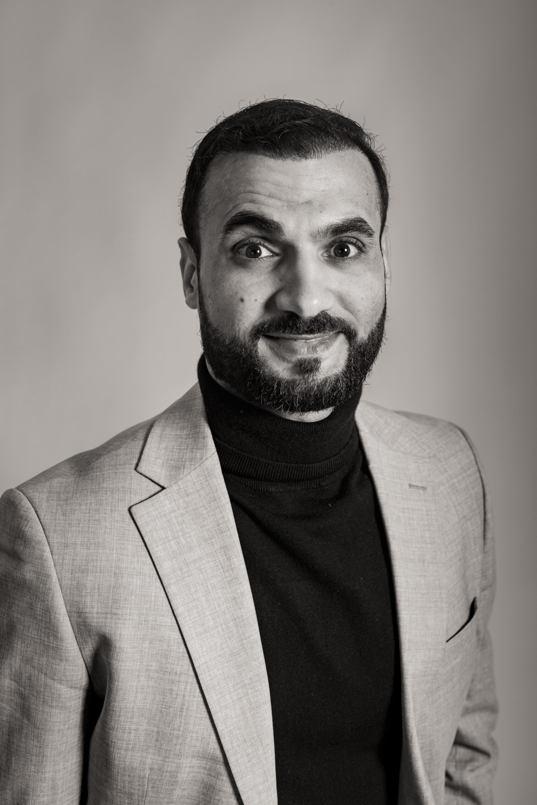 Mahmoud Sultan, Egyptian actor based in Rome, Italy.